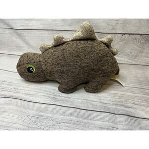 Toy Box Dinosaur Plush Animal Brown Stuffed Stegosaurus 14"